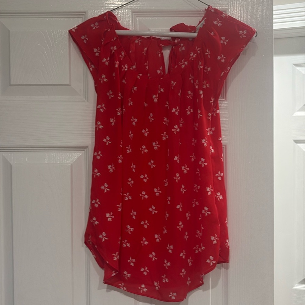 ☀️2/$15☀️ Lauren Conrad pink blouse